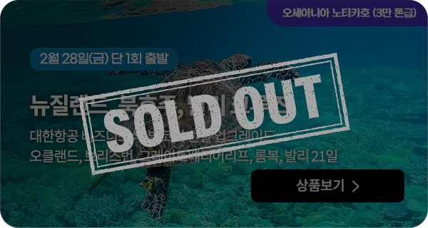 뉴질랜드, 북호주, 발리 크루즈
